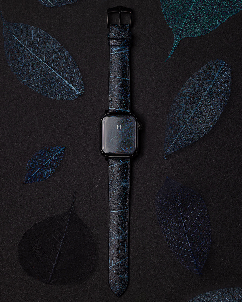 LV Monogram Vegan Leather Apple Watch Bands