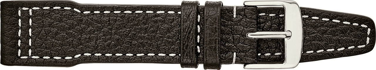 Cinturino Per Orologio Rios Typhoon In Vera Pelle Di Bufalo - Marrone - 21 Mm - Prodotto In Germania