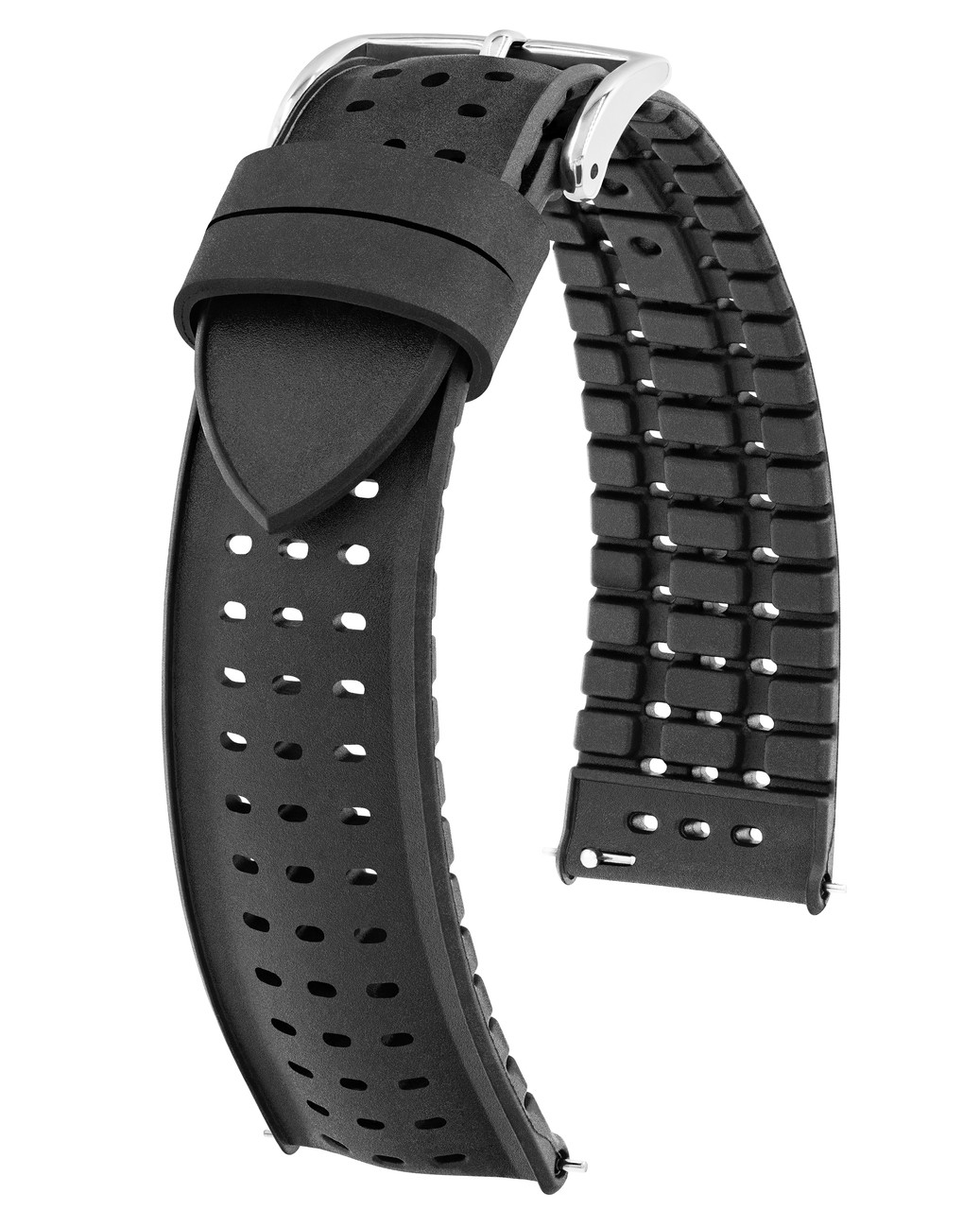 チャクラ HIRSCH NYAD Premium Caoutchouc Watchband 092 XX 99