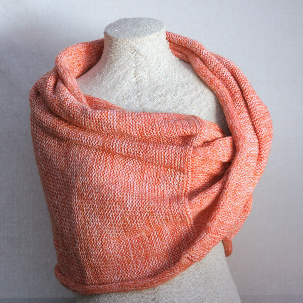 coral shawl wrap