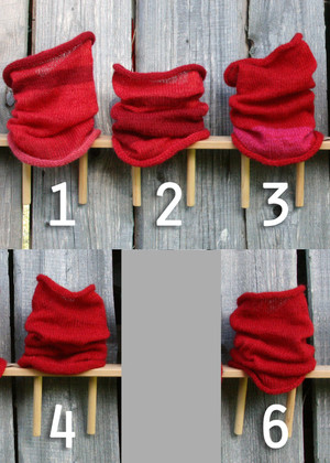 Red Tube Scarf (pick one) Red Tube Scarf (pick one)