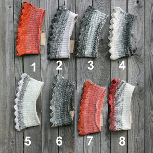 Black & White & Rust Vainags Crown M/L (pick one)