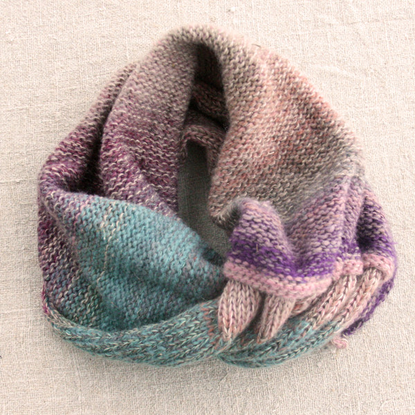 Sarma cowl, one of a kind knit by Wrapture by Inese