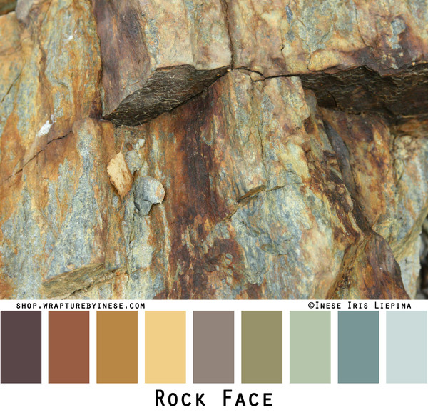 Photograph of rocks I took in Norway by Inese Iris Liepina