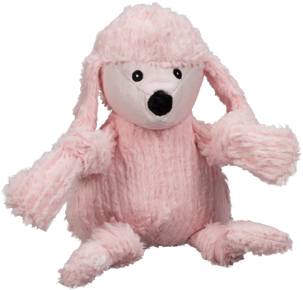 Hugglehound Knotties Pink Poodle