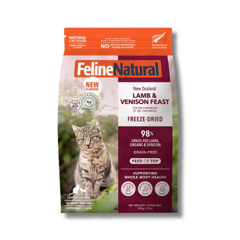 Feline Natural - Freeze-Dried - Lamb & Venison
