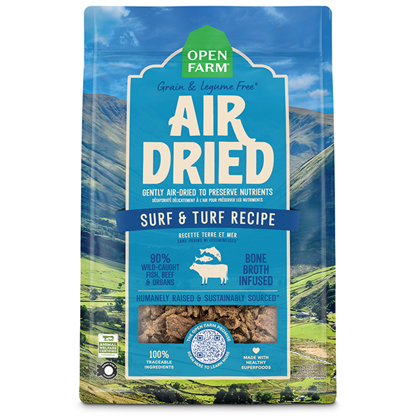Open Farm Dog Air Dried Surf & Turf