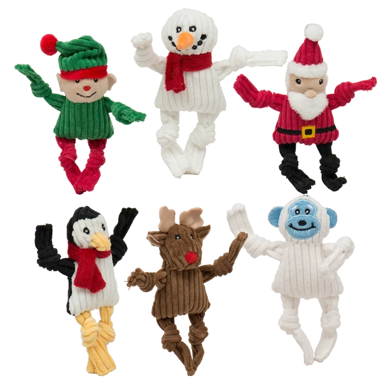 Hugglehound Santa's Workshop Wee Huggles® Dog Toys
