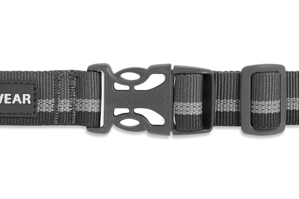 RuffWear Web Reaction Collar XS - 11-14" Granite Gray