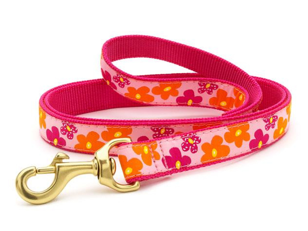 Up Country Flower Power Dog Leash