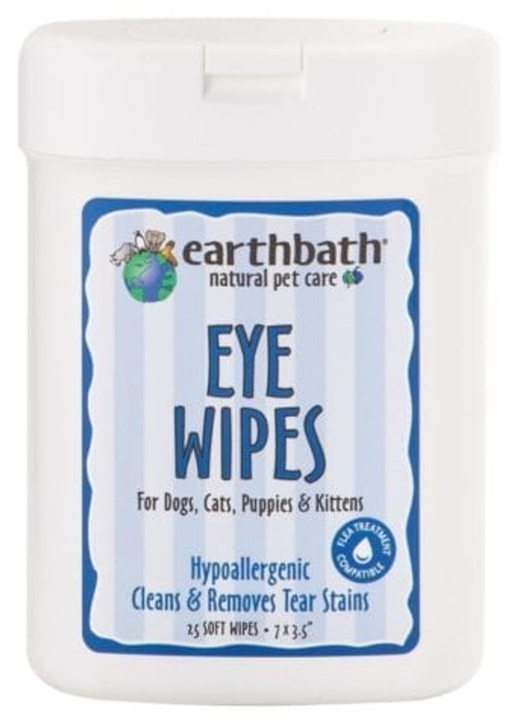 Earthbath Hypo Allergenic Eye Wipes - 30 Count