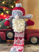 Hugglehound Nordic Long & Lovelie™, Trapper Hat Santa Gnome