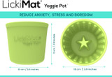 Licki Mat Yoggie Pot