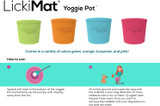 Licki Mat Yoggie Pot