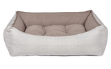 Bowser Scoop Bed Taupe Herringbone MED