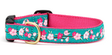 Up Country Cherry Blossoms Dog Collar