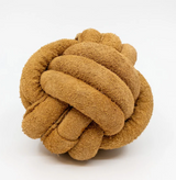 Hugglehounds Huggle-Hide® Natural Leather Ball Dog Toy