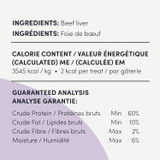 Crumps' Naturals Dog Beef Liver Bites