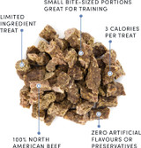 Crumps' Naturals Dog Mini Trainers Semi-Moist Beef 132g