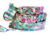 Wiggle Bumz Apple Blossom Dog Collar - Martingale & Buckle