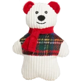 Hugglehound Tartan Tidings 12-Piece Plush Cookie