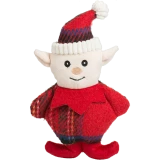 Hugglehound Tartan Tidings 12-Piece Plush Cookie