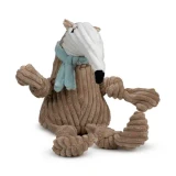 Hugglehound Nibblet Anteater Knottie® Plush Dog Toy