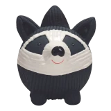 Hugglehound Reggie Raccoon Ruff-Tex® Ball Dog Toy  Large