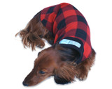 Teckelklub Fuzzie Ruby Rover Plaid