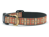 Up Country Tan Plaid Collar