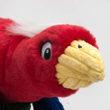 Hugglehound Fuzzy Flock Parrot Knottie