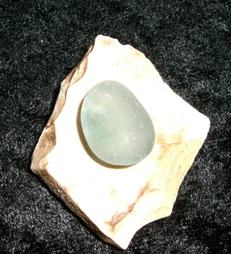 Stone with PEACOCK totem