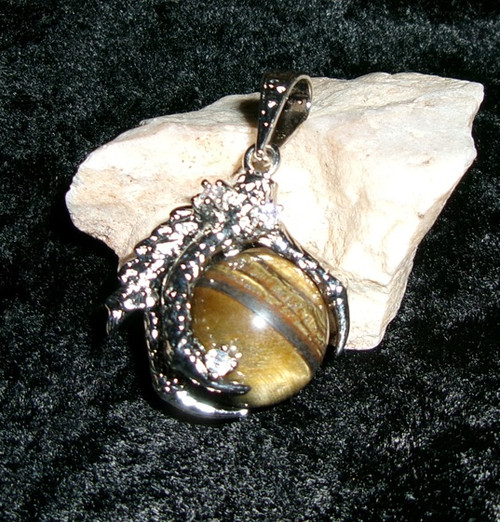 Claw Pendant with GUARDIAN DRAGON
