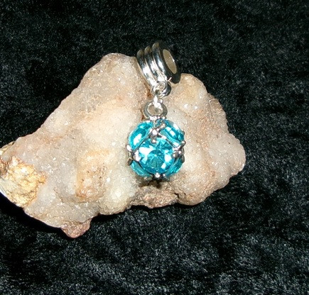 Charm with CRYSTAL WERE-DRAGON
