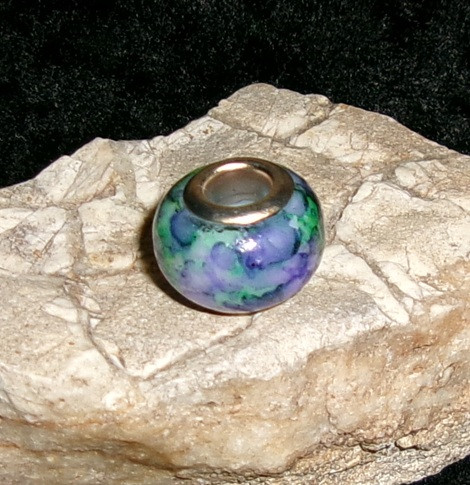 Glass Bead with THRONE ANGEL