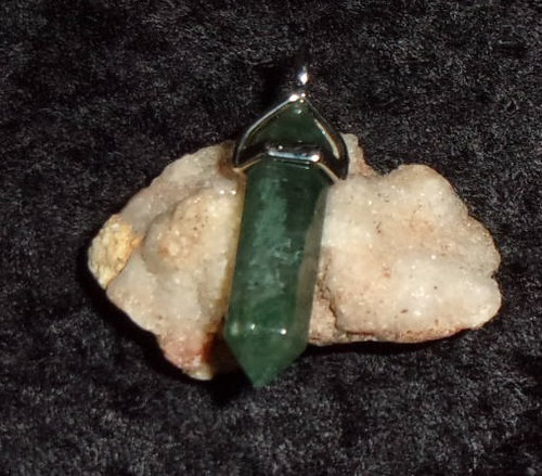 Stone Point Pendant with FOUR ELEMENTS DJINN