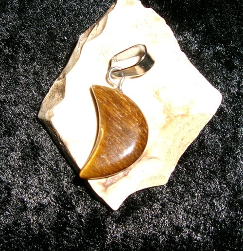 Moon Pendant with WOODLAND ELF