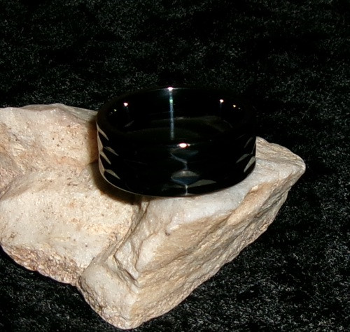 Steel Ring with ELDER VAMPIRE
