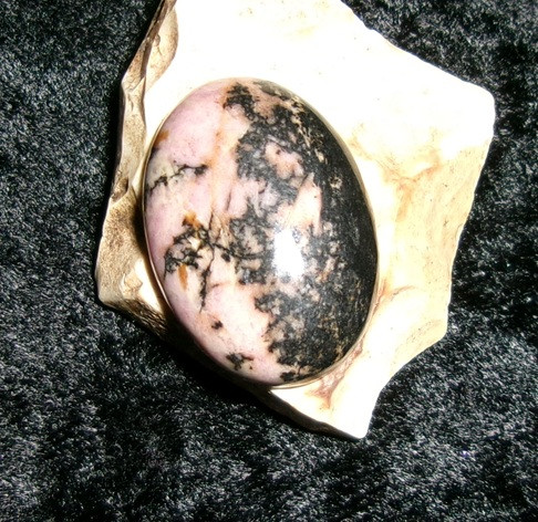 Cabochon Stone with GUARDIAN DRAGON