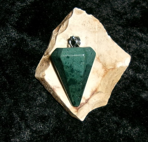 Stone Pendant with WATCHER