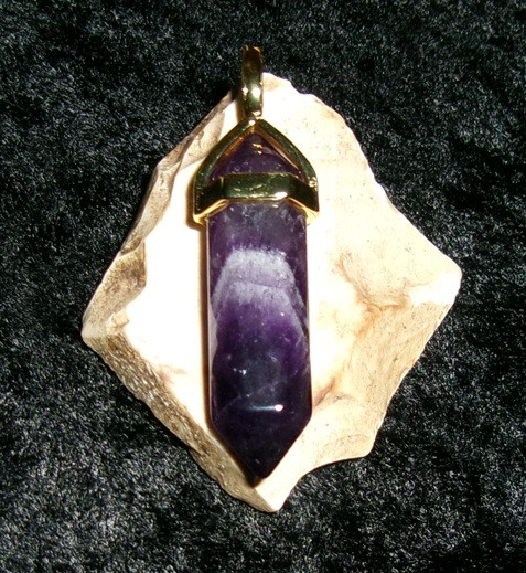 Stone Pendant with WATCHER