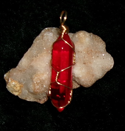 Wire Pendant with WERE-DRAGON