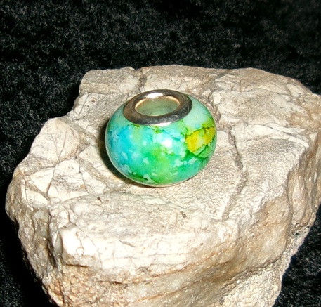 Glass Bead with DARK MERMAN