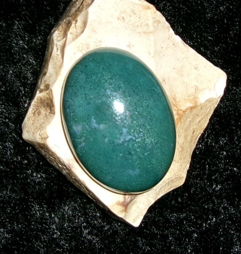 Stone Cabochon with WOOD NYMPH