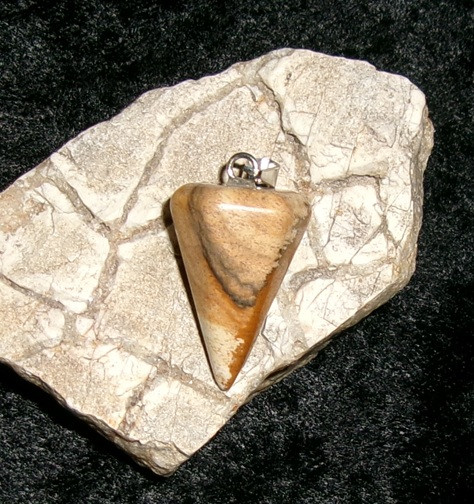 Pendant with TAUPE DRAGON