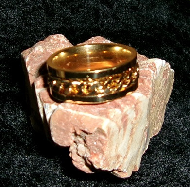 Ring with COMMANDER THRONE ANGEL