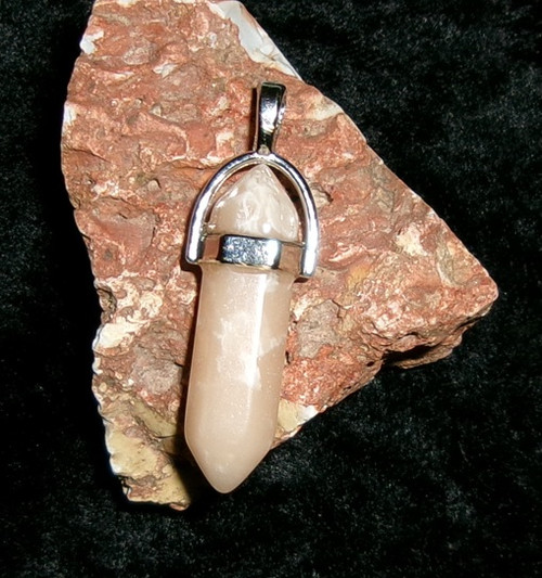 Stone Point Pendant with FEMALE WATCHER