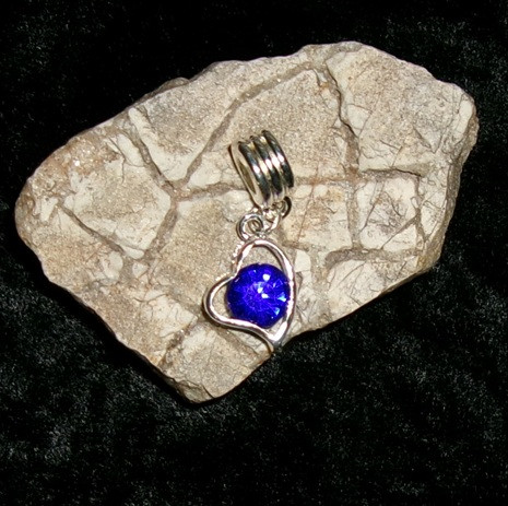 Heart Charm with HAREM DJINN