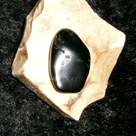 Natural Stone with POLLINATING FAIRY