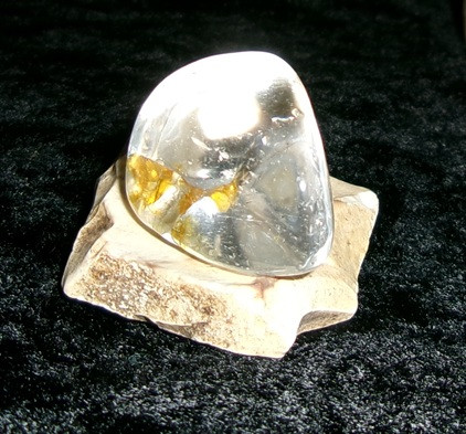 Natural Stone with GOLD DRAGON